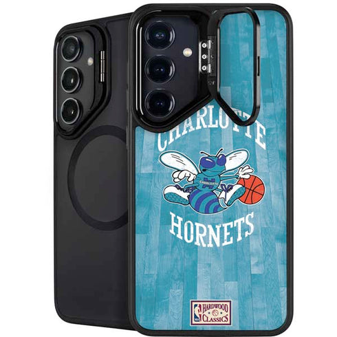 NBA Charlotte Hornets Hardwood Classics Galaxy S25 Kickstand Case